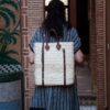 Back Pack like Straw Basket