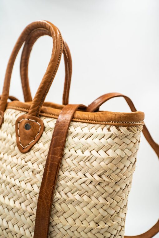 Back Pack like Straw Basket - Image 2
