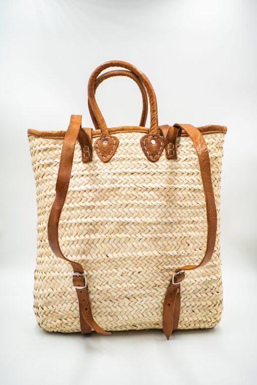 Back Pack like Straw Basket