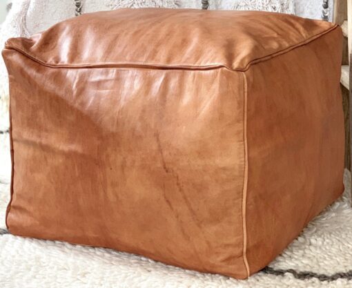 square Moroccan Pouf - Image 4