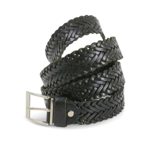 Black Leather Belt For Men