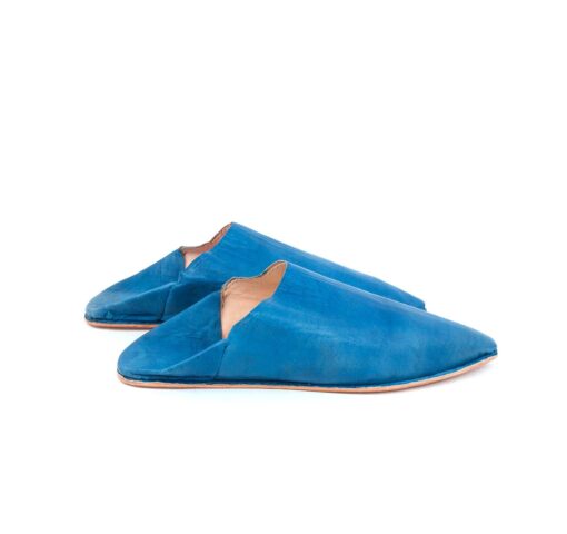 Moroccan Leather Slippers - Image 2