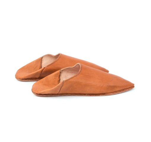Moroccan Leather Slippers - Image 3