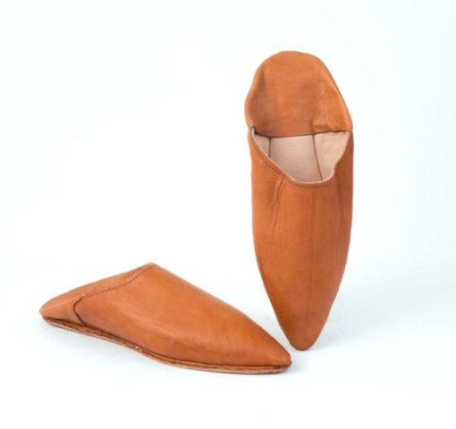 Moroccan Leather Slippers - Image 4