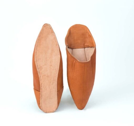 Moroccan Leather Slippers - Image 5
