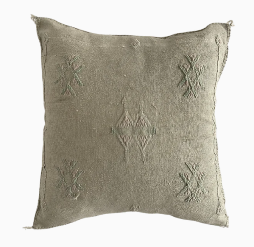 Sabra Cactus Silk Cushion Kasbah