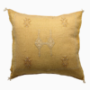 Sabra Cactus Silk Cushion Saffron