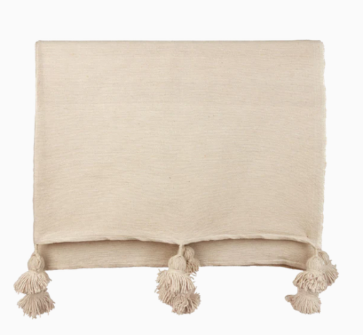 Pom Pom Blanket Stone