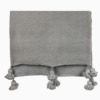 Pom Pom Blanket Ash