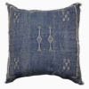 Sabra Cactus Silk Cushion denim