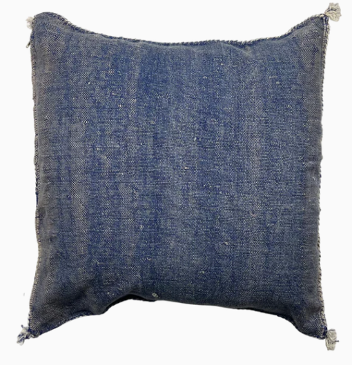 Sabra Cactus Silk Cushion denim - Image 2