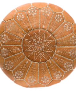 Natural Moroccan Poufs