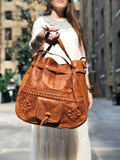 Leather Shoulder Bag - Image 4
